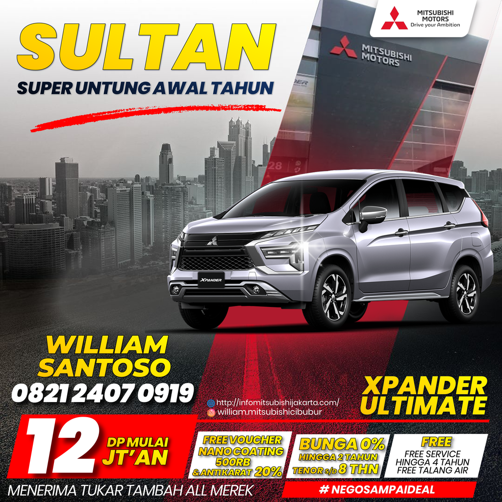 promo dealer mitsubishi cibubur - kredit xpander
