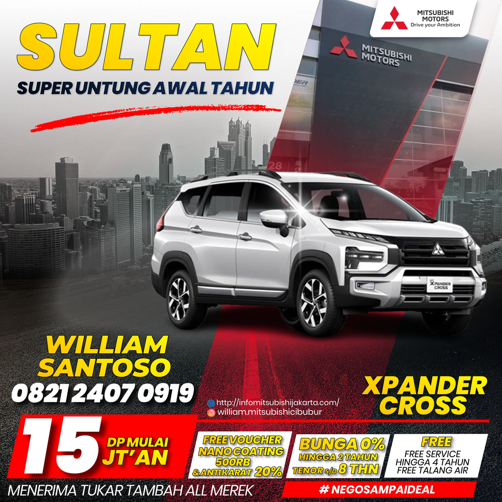 promo dealer mitsubishi cibubur - kredit xpander
